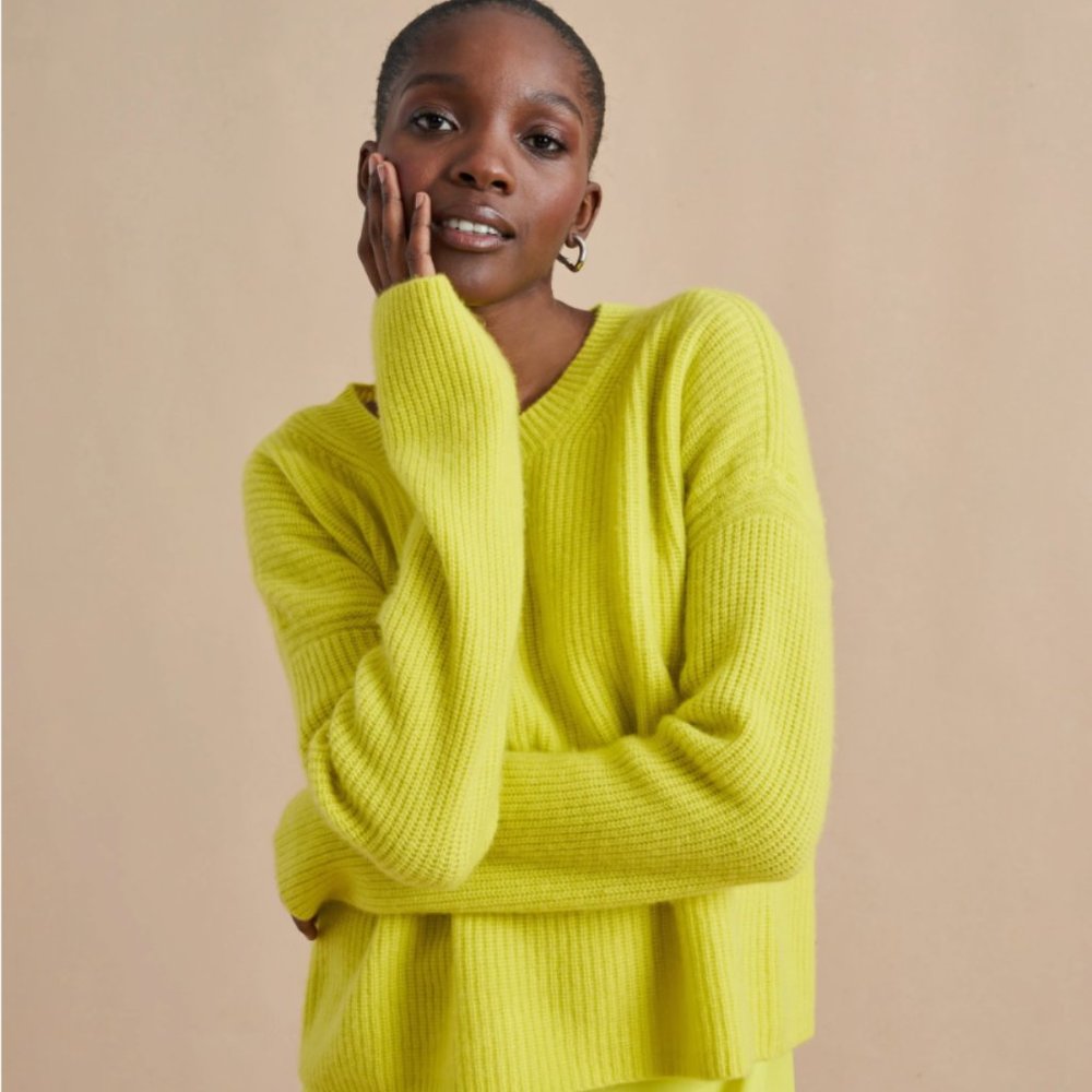 La Ligne -  Mini Toujours Sweater - Lemon